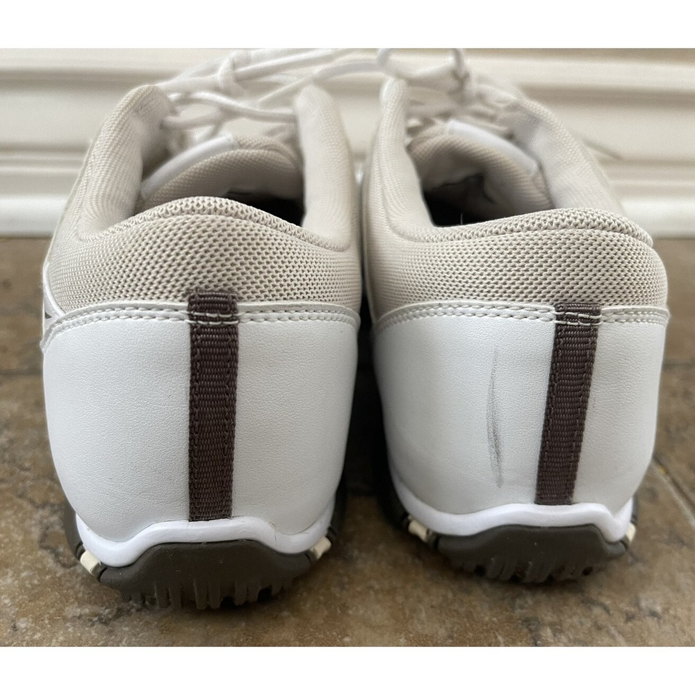 Nike Womens Golf Shoes418355-122 White Lace-Up  US 7 - Picture 6 of 7